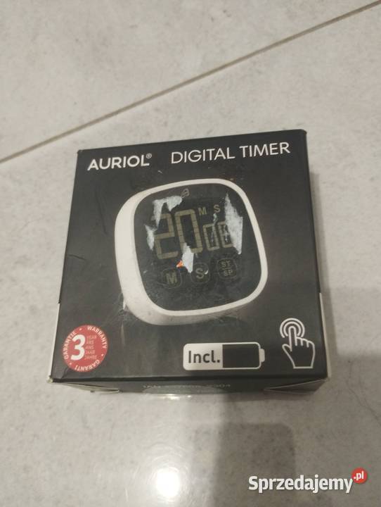 Minutnik kuchenny elektroniczny dotykowy Nowy Warlubie