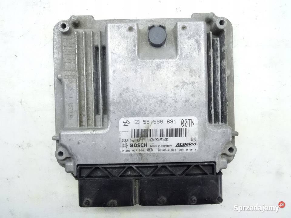 OPEL CORSA D STEROWNIK SILNIKA 55580691 00TN