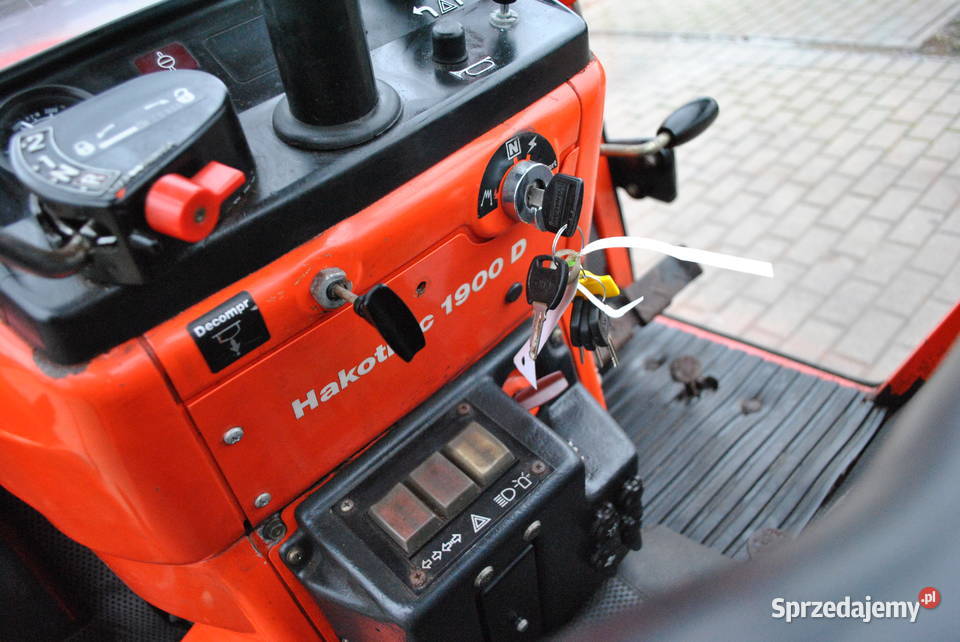 Hako Hakotrac 1900D Plug Piaskarka Traktor Sierakowice