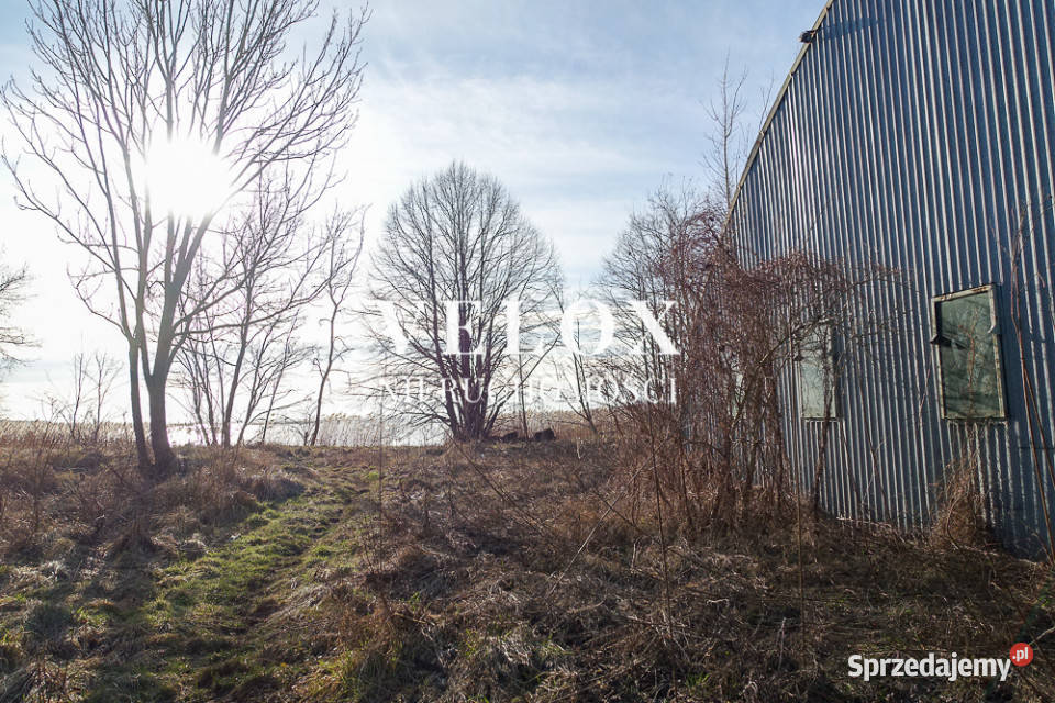 Hala 570 m2 działka 7129 m2 dostęp do wody Stepnica