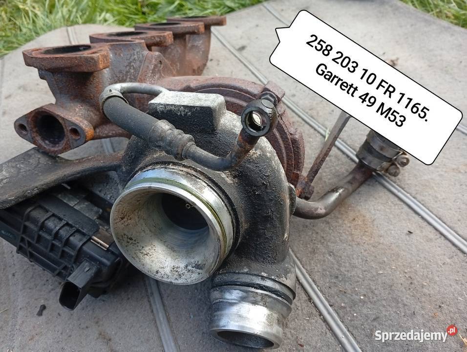 Sprawna Turbina garrett 49 m53 25820310FR BMW Kętrzyn