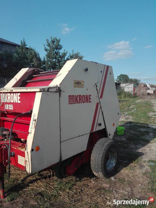 Prasa Krone Kr 155 sznureksiatka Owijanie siatką Siewierz