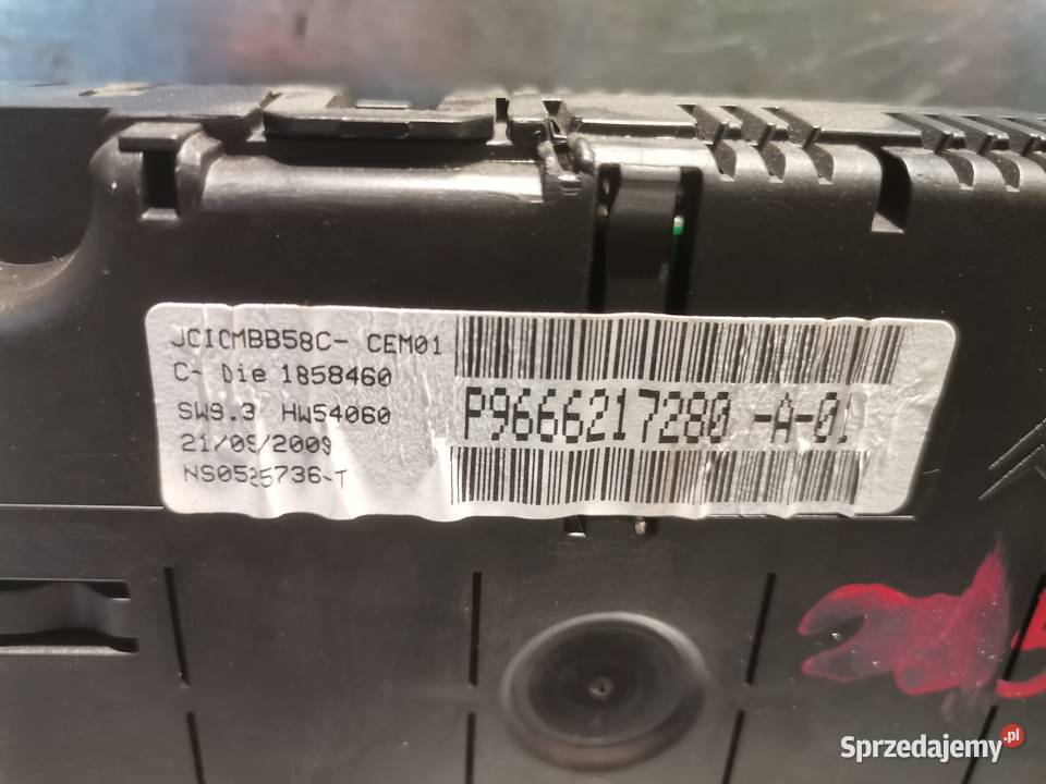 LICZNIK ZEGARY CITROEN C4 I PICASSO P9666217280 Nowy Sącz sprzedam