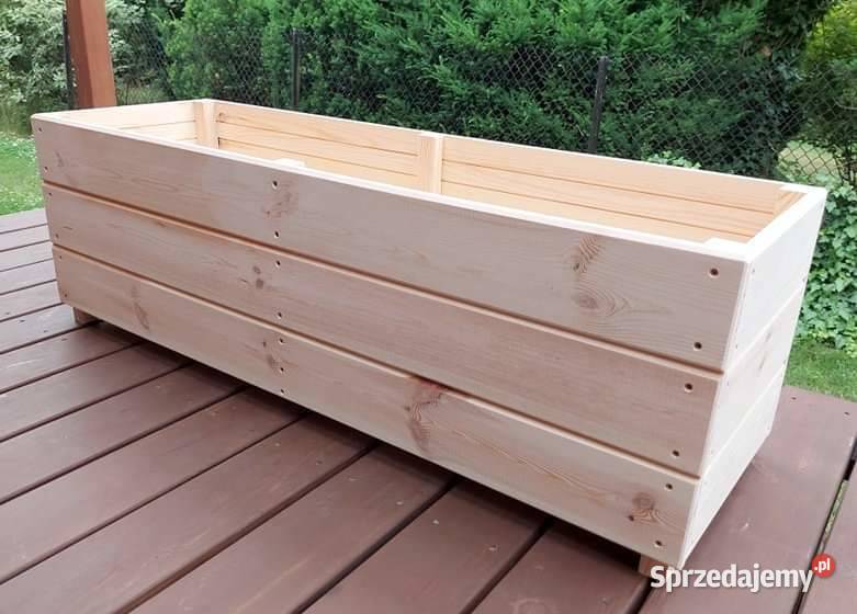 Donica drewniana 120x40x40 Radomsko