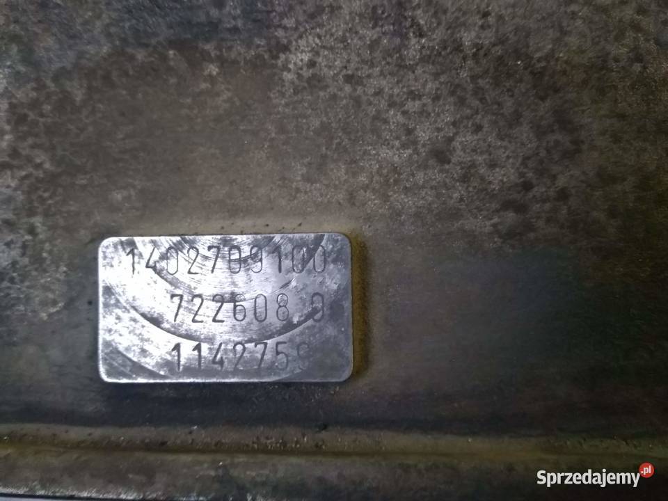 Skrzynia biegów mercedes w210 30 TD automat 7226 Układ napędowy Szprotawa