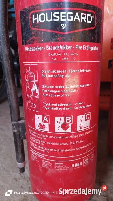 Gaśnica proszkowa 6 Przeciszów