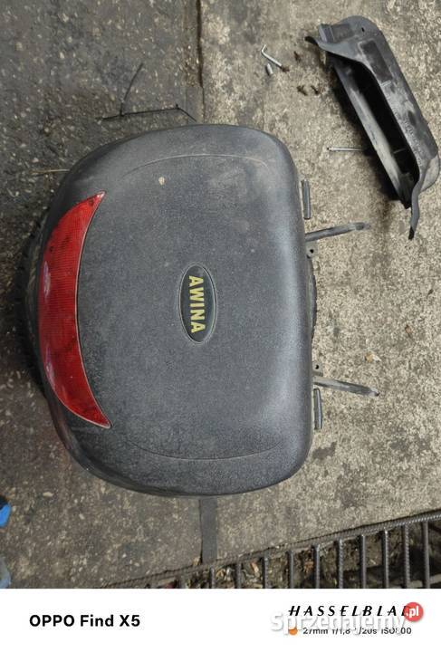 Kufer do skutera stan