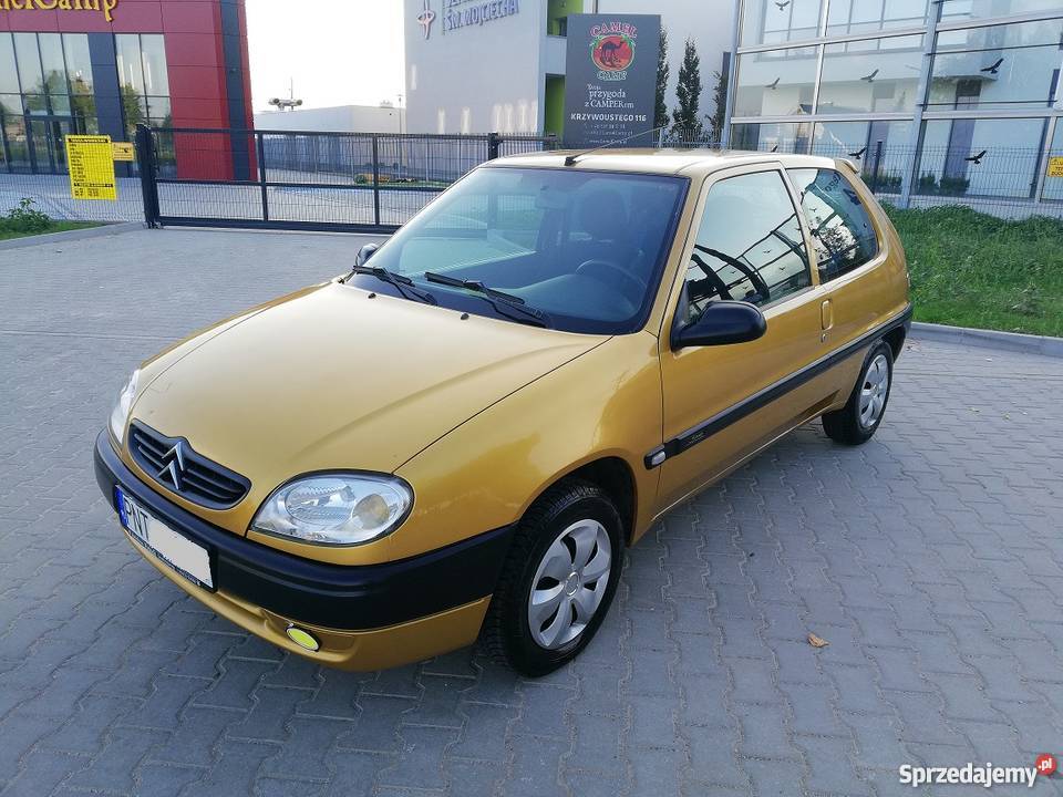Citron Saxo 11Benzyna Lift ElSzyby Wspomagaie CD Poznań