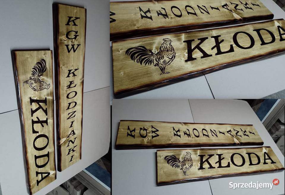 Grawer na desce wypalanie szyld drewniany deska Roczyny