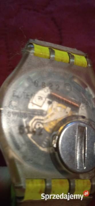 Oryginalny Szwajcarski Swatch AVANTAGE GK277 Z Zegarki i Biżuteria