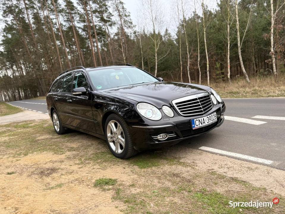 Mercedes e w211 kompressor Rok produkcji 2007 Klasa E Nakło nad Notecią
