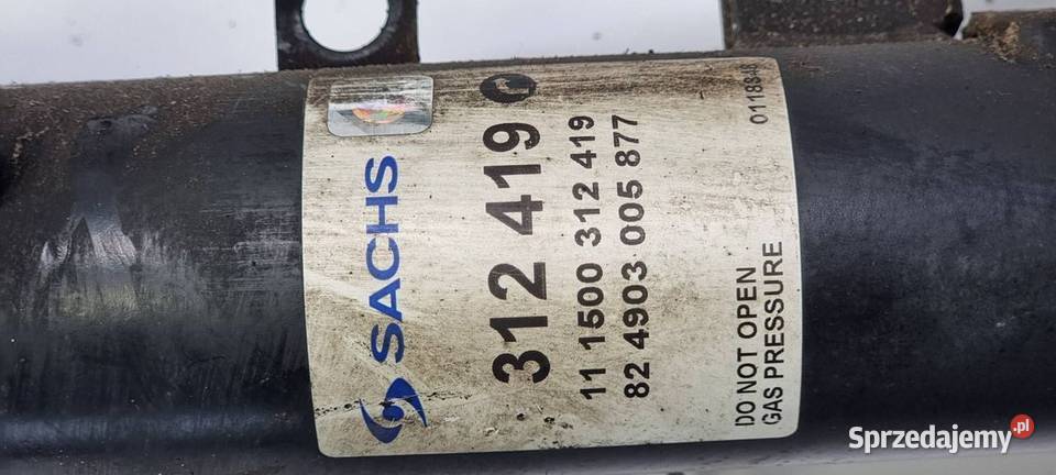 AMORTYZATOR PRAWY PRZÓD PEUGEOT 1007 312419