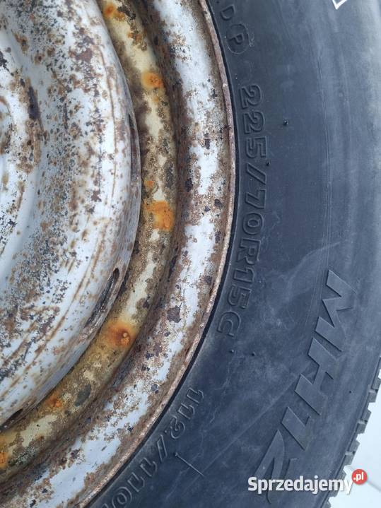 Nissan Cabstar 2x FELGI STALOWE KOŁA LETNIE 15 lubelskie Rudka