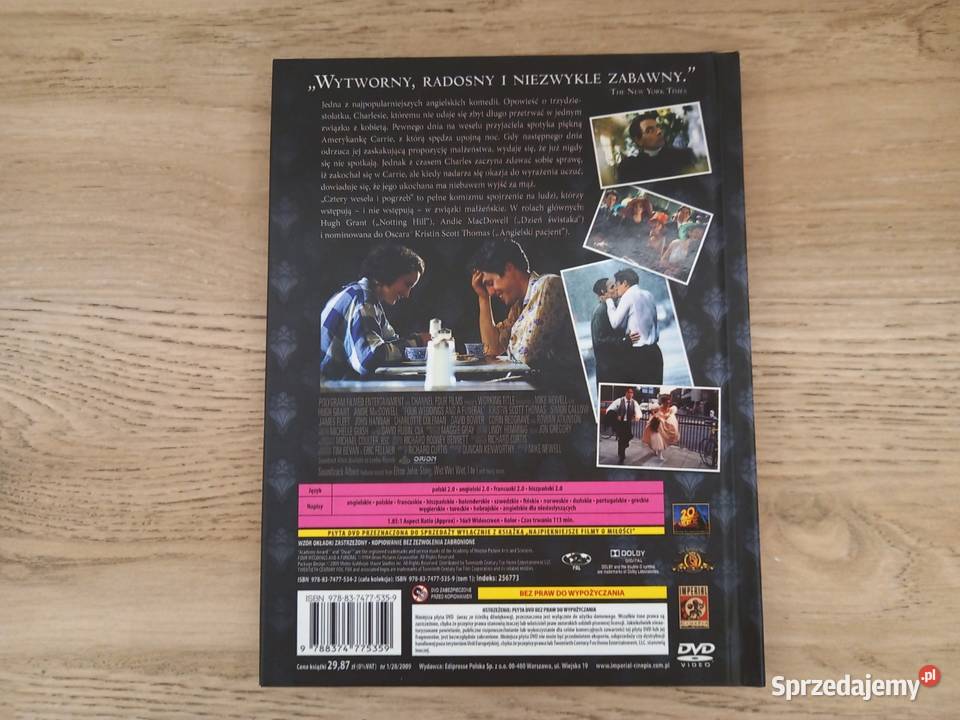 Cztery wesela i pogrzeb flim DVD do wyboru małopolskie Kraków sprzedam