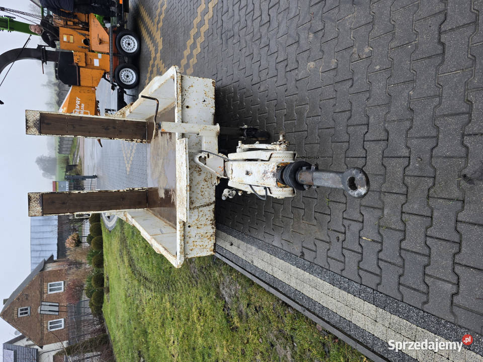 Przyczepka laweta OBERMAIER TPV 3030 DMC 3 t z podlaskie Baliki