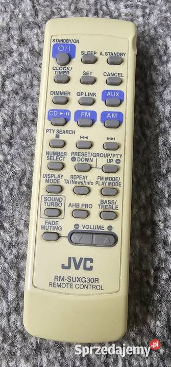 Pilot audio JVC RMSUXG30R Wysyłka Kraków sprzedam
