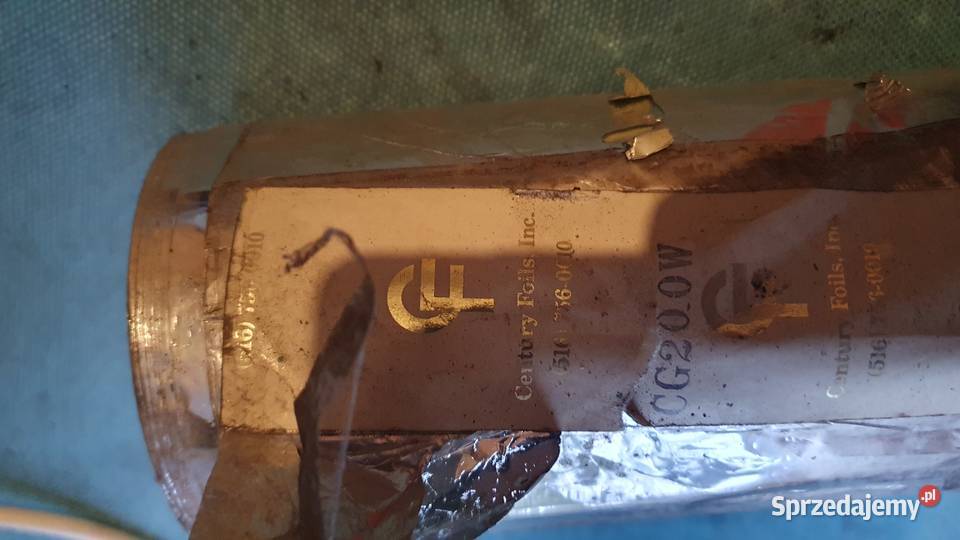 Folie całe rolki Crown Roll Leaf Century Foils Warszawa