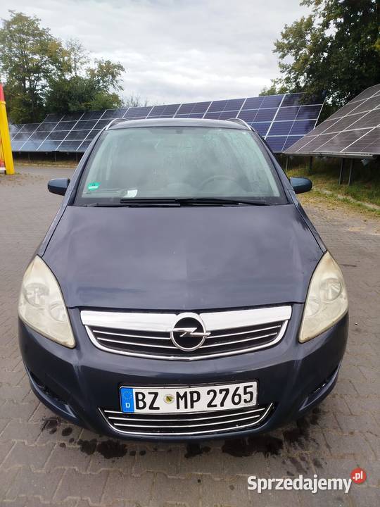 Opel Zafira B 18 benzyna 2008 191683 przebiegu wielkopolskie