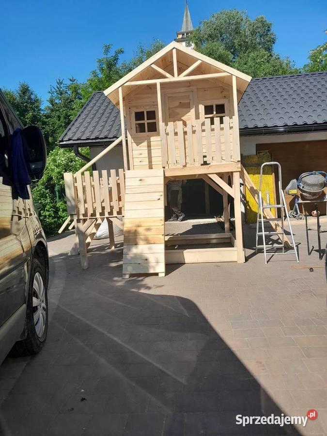 Domek drewniany dzieci Straszęcin