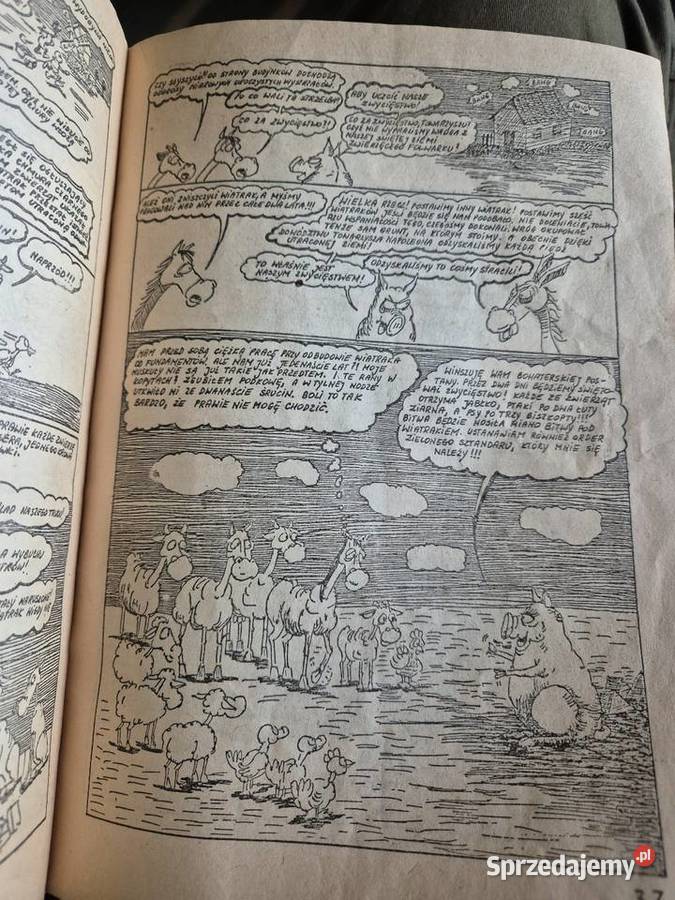 Folwark zwierzęcy komiks Piaseczno