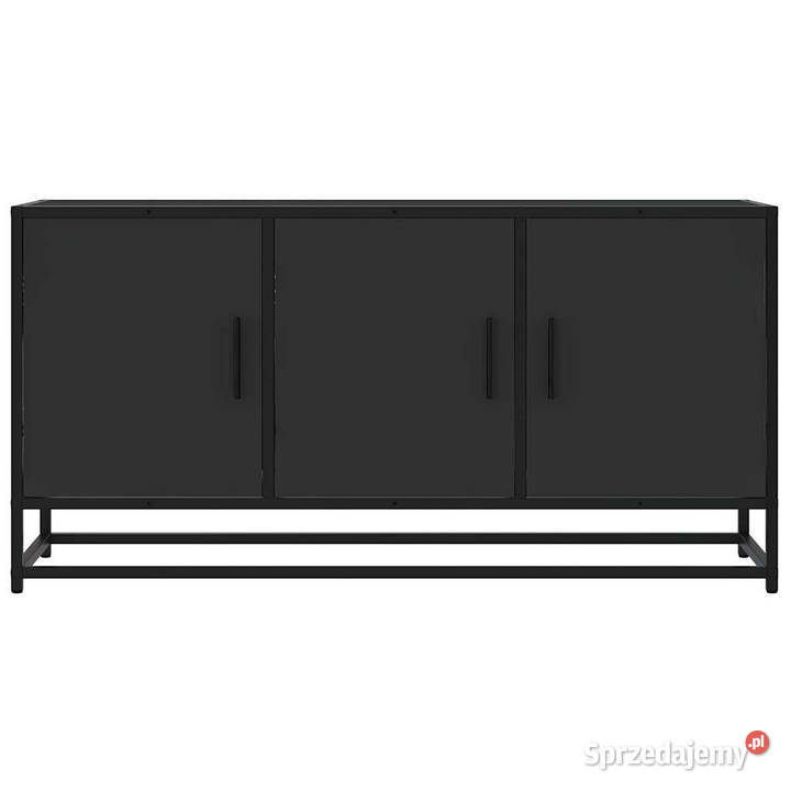 Szafka pod TV czarna 100x35x50 WM848829