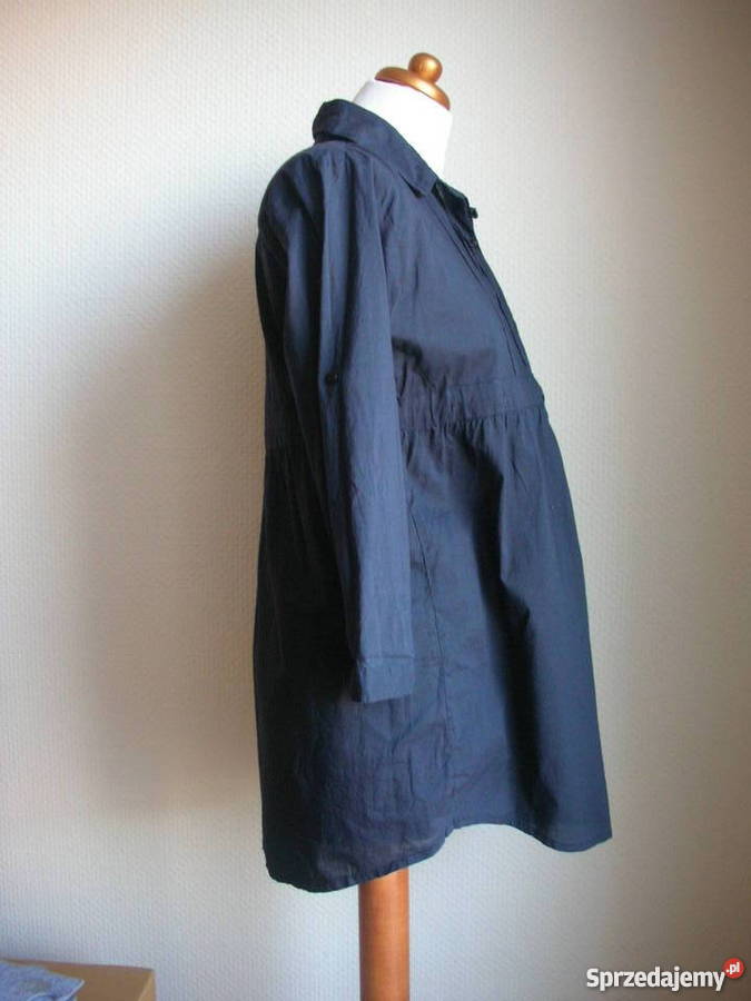 Bluzka odcinana pod biustem ciążowa granatowa 40 Warszawa