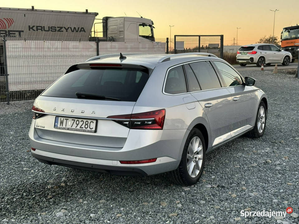 koda Superb 20 TDI 150 Style 2021 Salon FV23 ACC czujnik deszczu Wojkowice