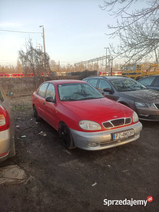 Daewoo Lanos Sedan 15 LPG 120 Serwisowany Poznań sprzedam