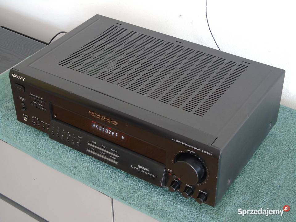 Amplituner Sony STRDE215 RDS sprawny WYSYŁKA Jasło