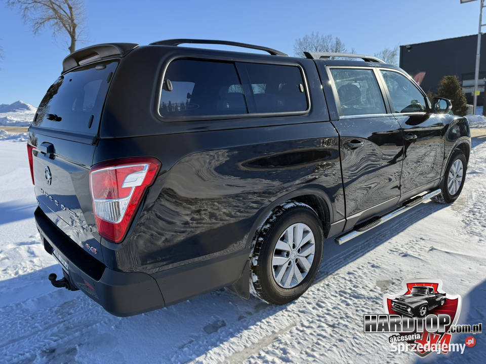 Zabudowa paki Hardtop CarryBoySzyby przesuwne Pasłęk