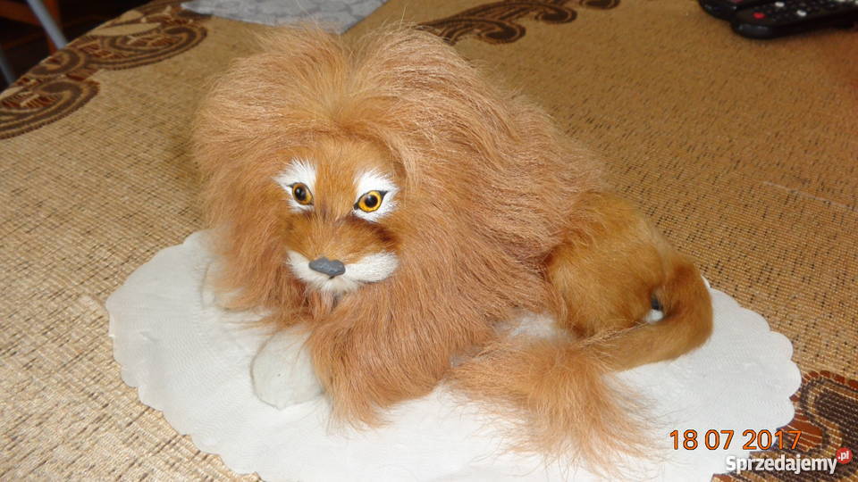 ozdobny lew na dekoracje Tkanina  Poznań