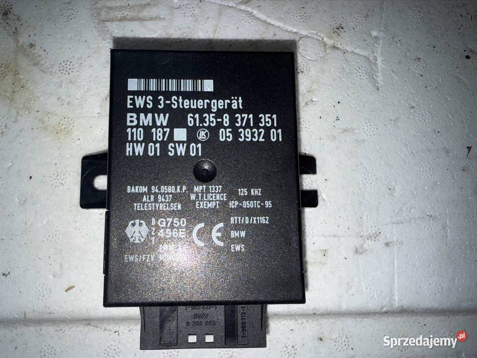 Moduł sterownik Ews BMW 5 e39 osobowe Ostrów Wielkopolski