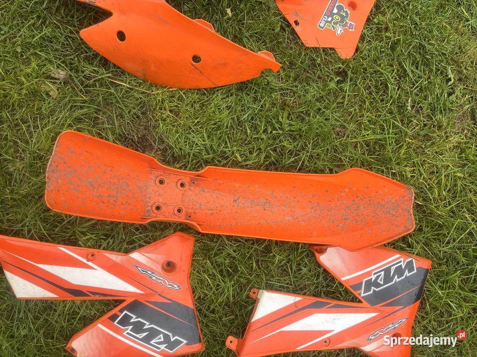 błotnik KTM SX 125 plastyki 2005 2006 używane Błotniki motocyklowe Motoryzacja Kosianka-Boruty