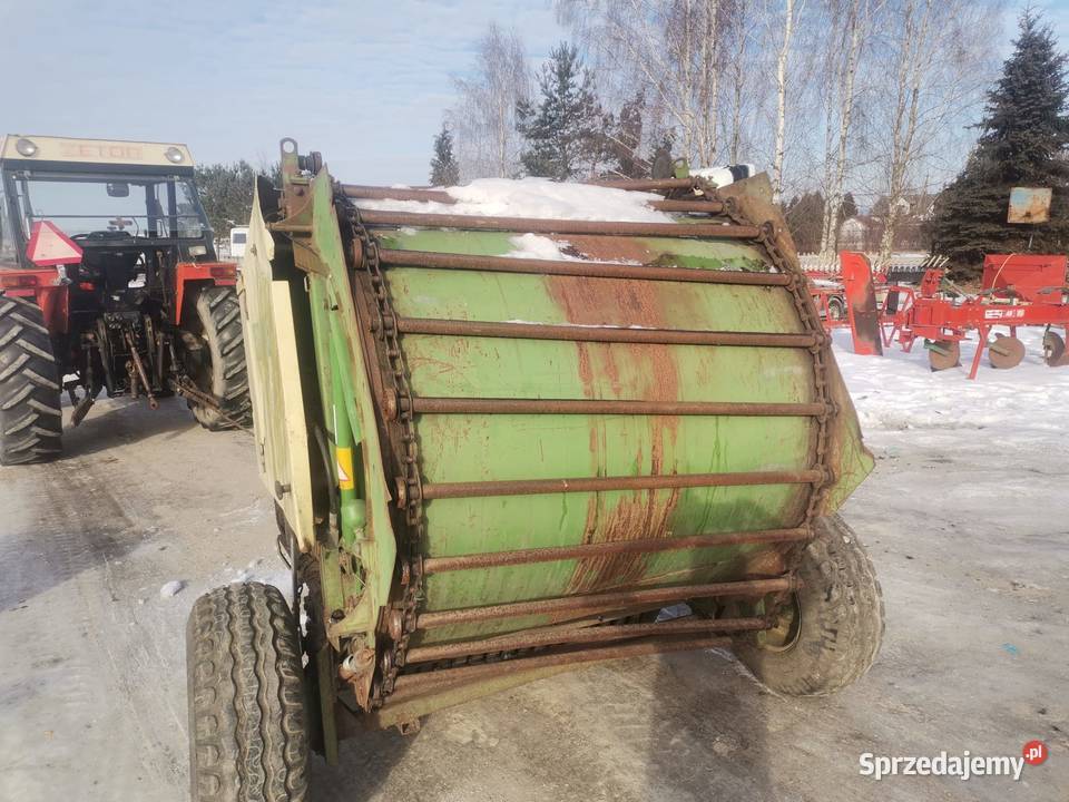 Prasa Rolująca Krone KR 125 Zielona sznurek Rolujące (belujące) Jędrzejów sprzedam