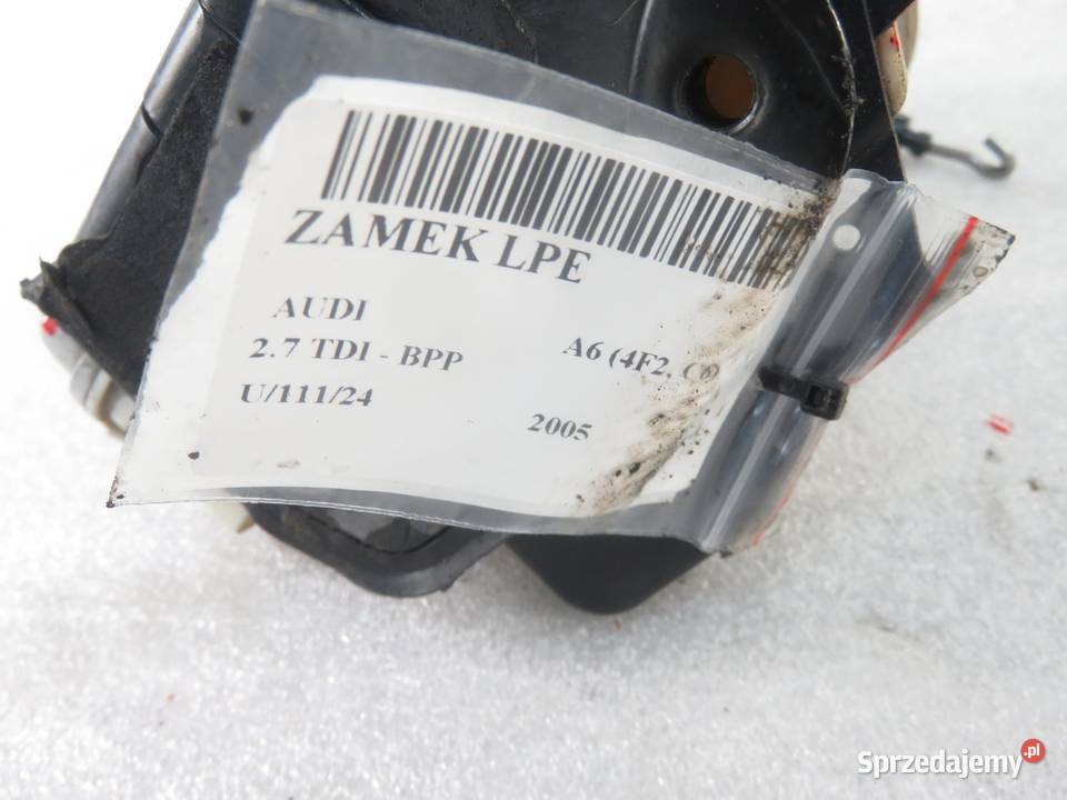 ZAMEK LEWY PRZEDNI AUDI A6 4F2 C6 4F1837015 Zamki, wkładki i kluczyki sprzedam