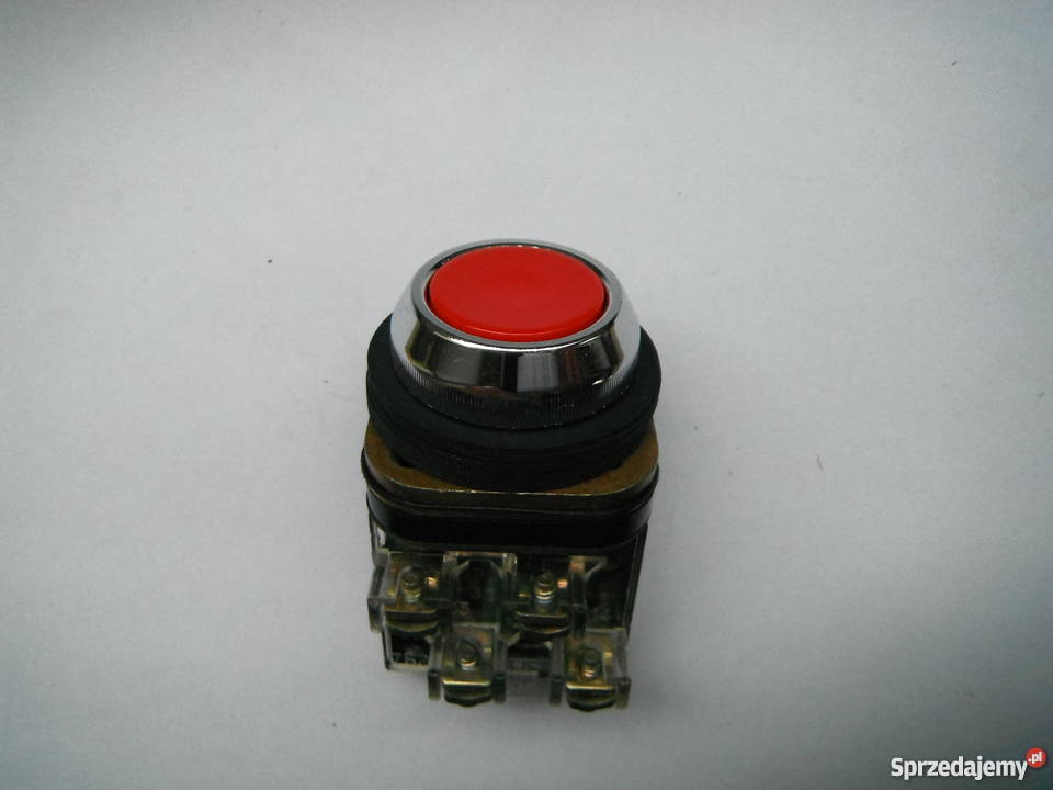 Przycisk sterowniczy tablicowy XB2MA41 czerwony mazowieckie