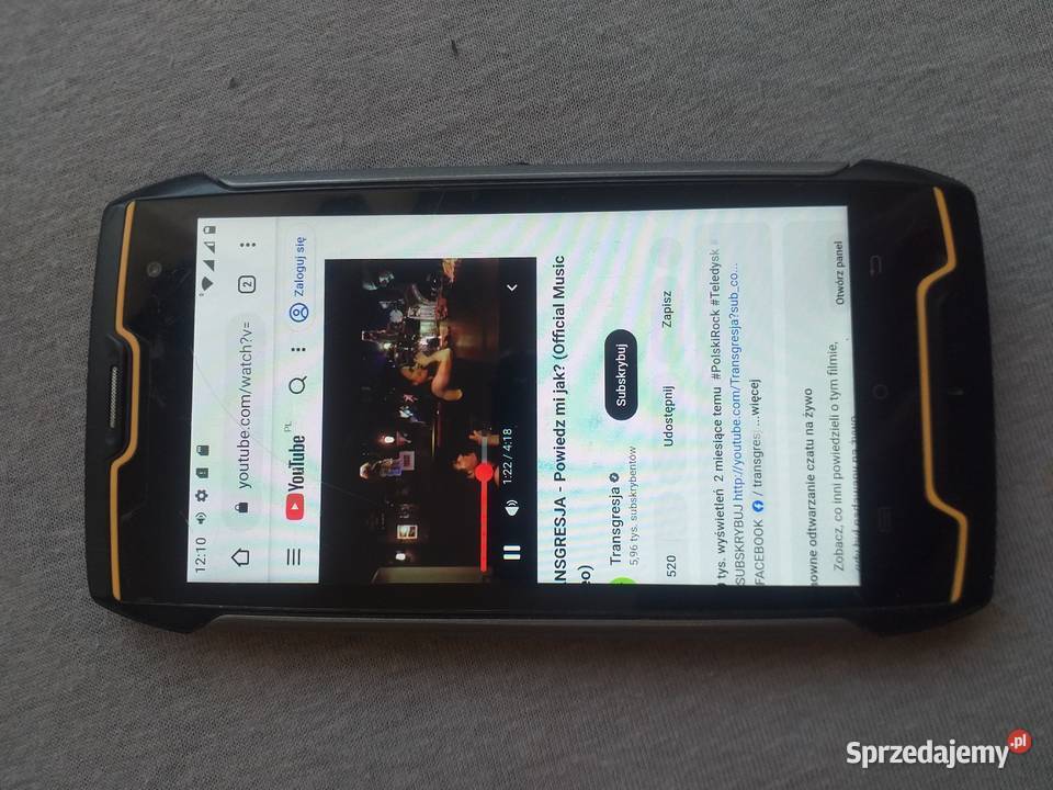 CUBOT KING KONG 2 cs telefon wytrzymały dual sim świętokrzyskie Sandomierz