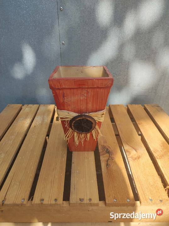 Rustykalna doniczka BOHO