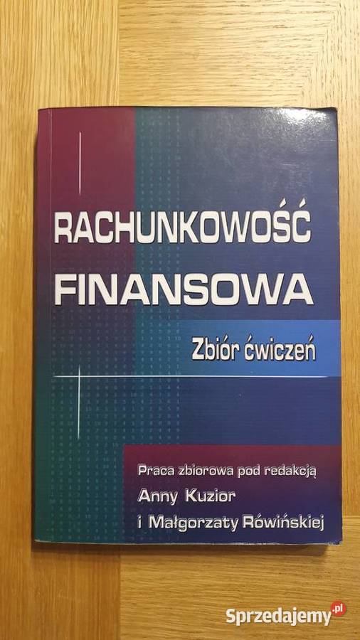 Zestaw książek do rachunkowości