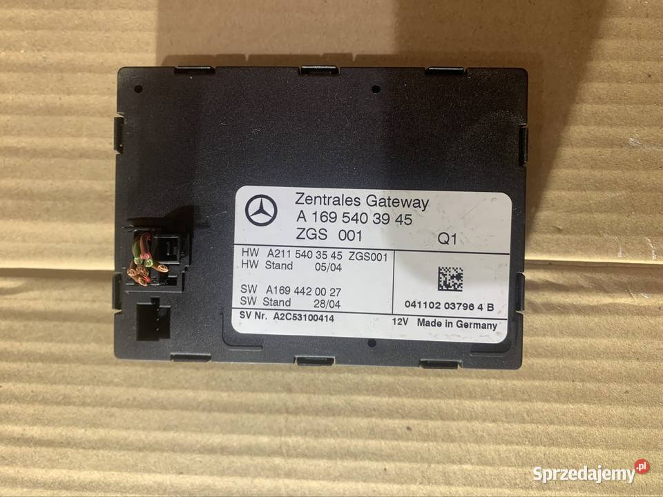 A1695403945 Moduł gateway mercedes a w169 b w245