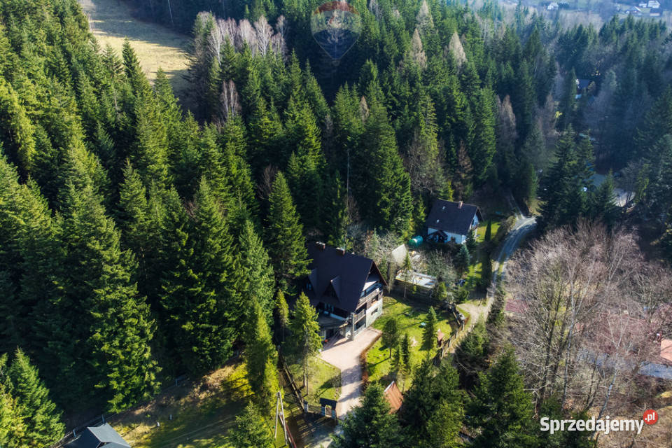 Pensjonat w górach z lasem i prywatnym SPA Zawoja sprzedam