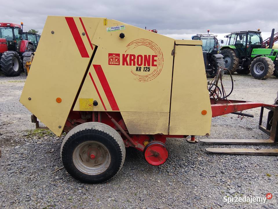 Prasa Rolującą Krone KR 125 sprowadzona oryginał Skaryszew