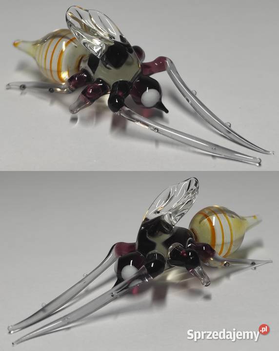 Owad ze szkła szklany szkło szklana figurka mazowieckie Warszawa