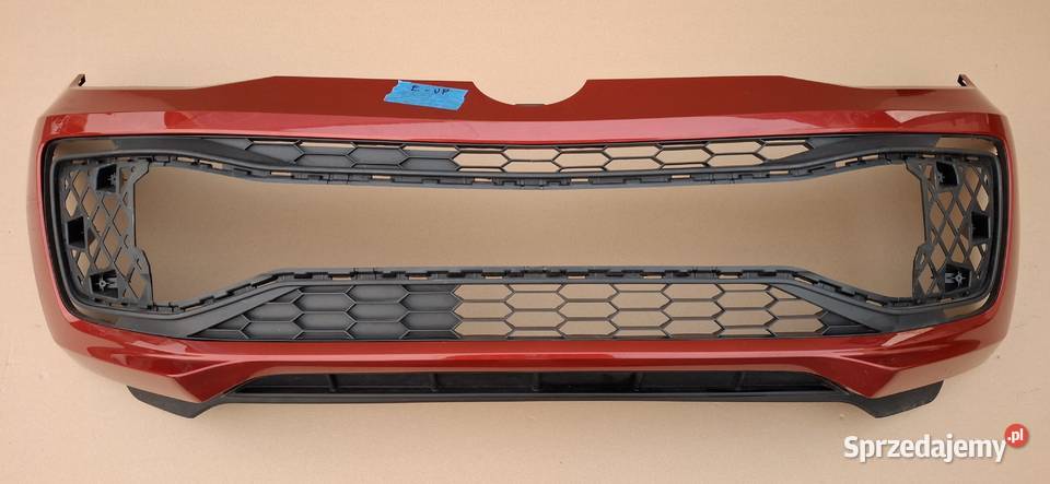 VW UP LIFT 16 ZDERZAK PRZÓD PRZEDNI KRATKA Bieleń