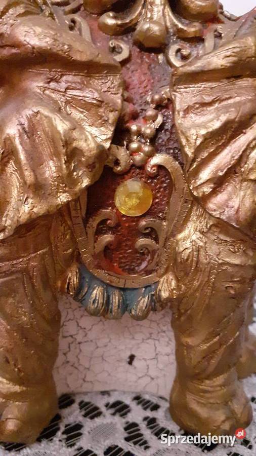 Słoń świecznik Dekoracje i ozdoby