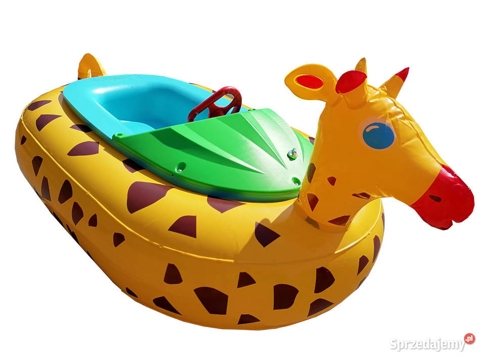Łódeczka elektryczny dmuchany ponton postać Myszków