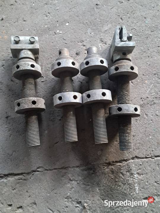 Komplet 4 szczęk do mocowania na ramie do napraw