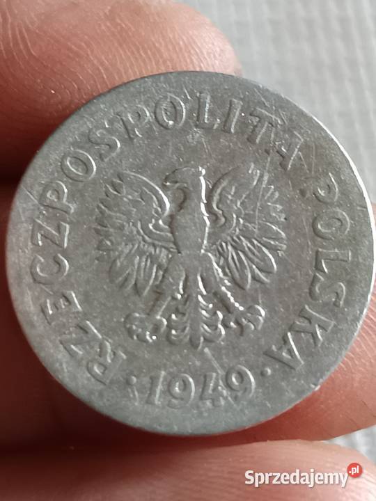 Sprzedam monete 50 gr 1949 r mala skretka Chełm