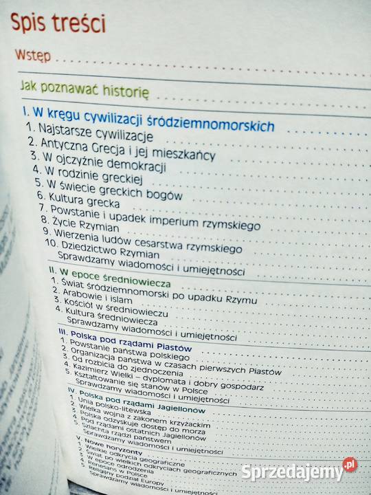 Historia operon 5 antykwariat szkolny mazowieckie Warszawa sprzedam