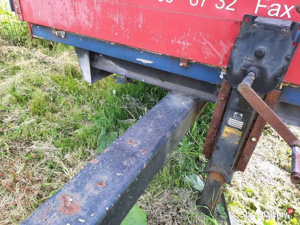 Przyczepa laweta JUNGHANNS ZAA 10 z windą Przyczepy rolnicze